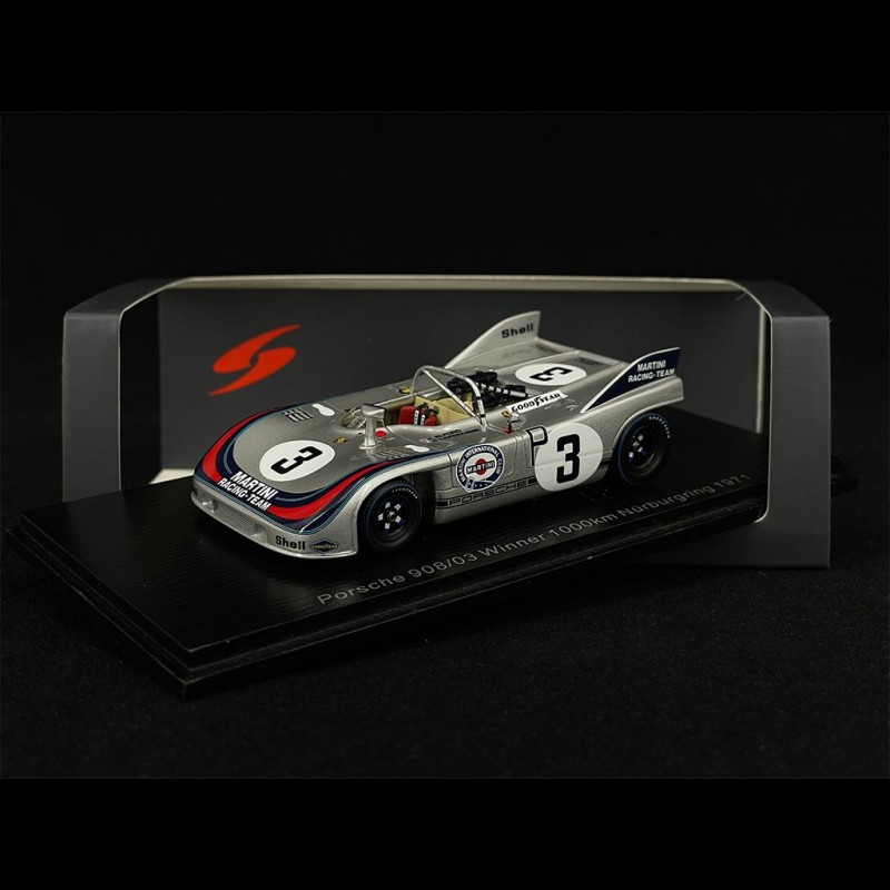 Porsche 908/03 n°3 Winner 1000km Nürburgring 1971 1/43 Spark S2334