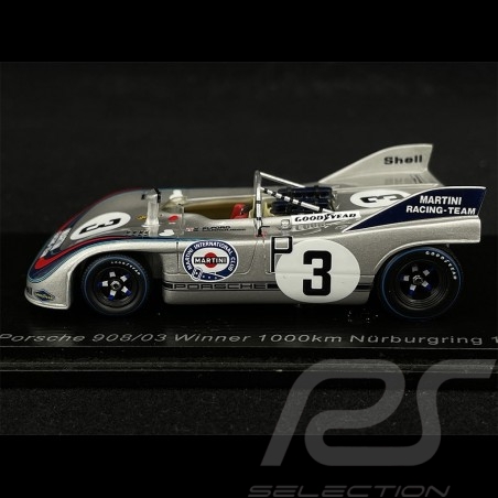 Porsche 908/03 n°3 Vainqueur 1000km Nürburgring 1971 1/43 Spark S2334