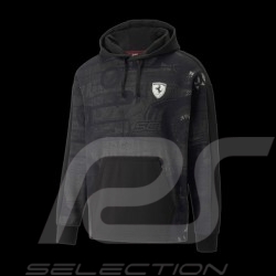 Sweatshirt Ferrari Puma Hoodie à Capuche Noir - Homme 533718-01
