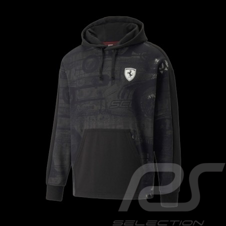 Ferrari Sweatshirt Puma Hoodie Black - Men 533718-01