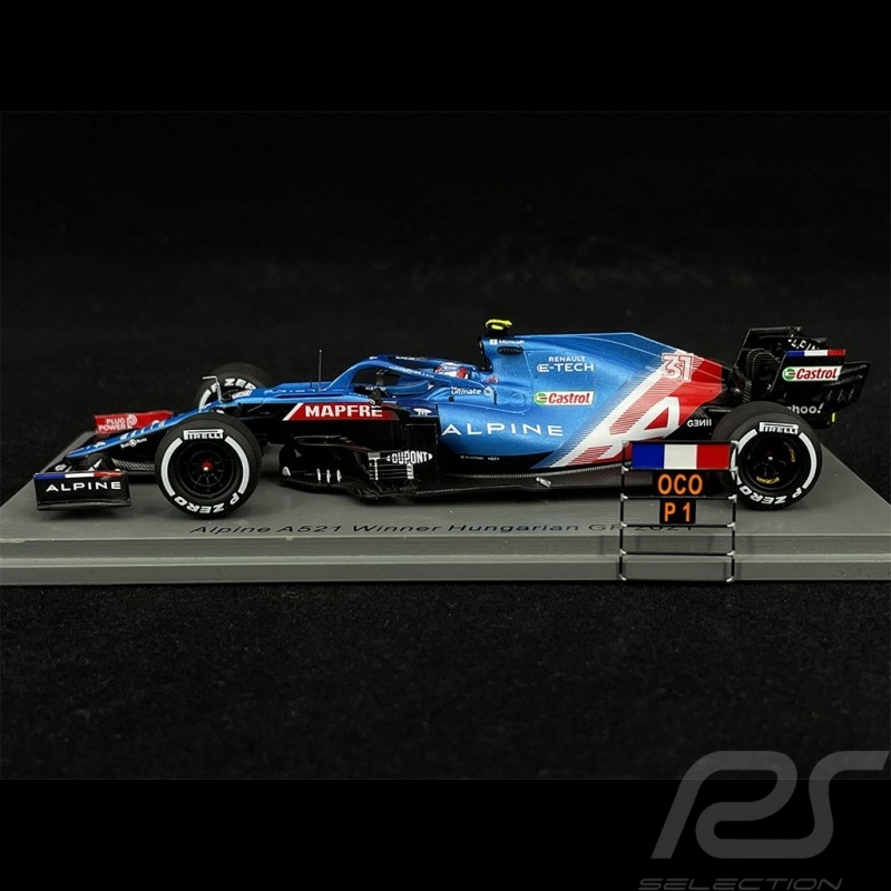 Alpine A521 n°31 Vainqueur GP Hongrie 2021 1/43 Spark S7684