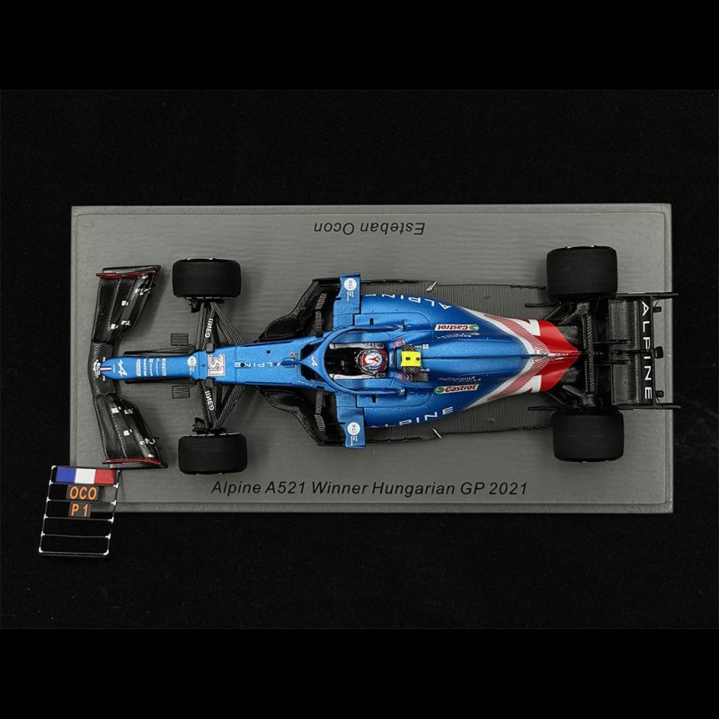 Alpine A521 n°31 Vainqueur GP Hongrie 2021 1/43 Spark S7684