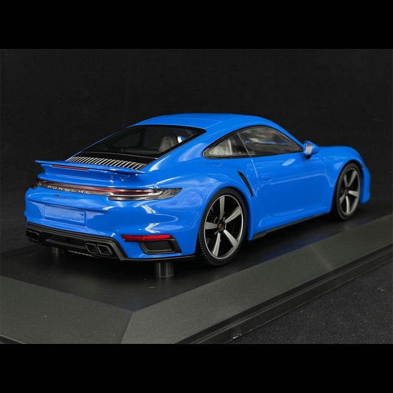 Porsche 911 Turbo S Type 992 2020 Shark Blue 1/18 Minichamps 155069074