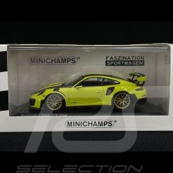 Porsche 911 GT2 RS Type 991 Weissach Package 2018 Vert Acide 1/43 Minichamps 413067280