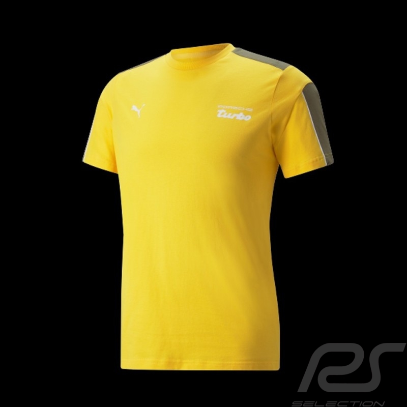 Porsche T-shirt Turbo Puma zitronengelb - Herren 533784-06