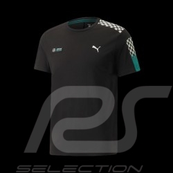 T-shirt Mercedes AMG Petronas Puma Noir / Damier - Homme 533601-01