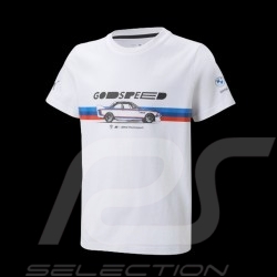 BMW T-shirt Motorsport Puma Graphic Car Weiß - Kinder 533557-02