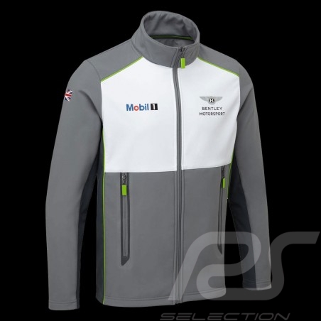 Bentley Motorsport Softshell Jacket Grey / White - man