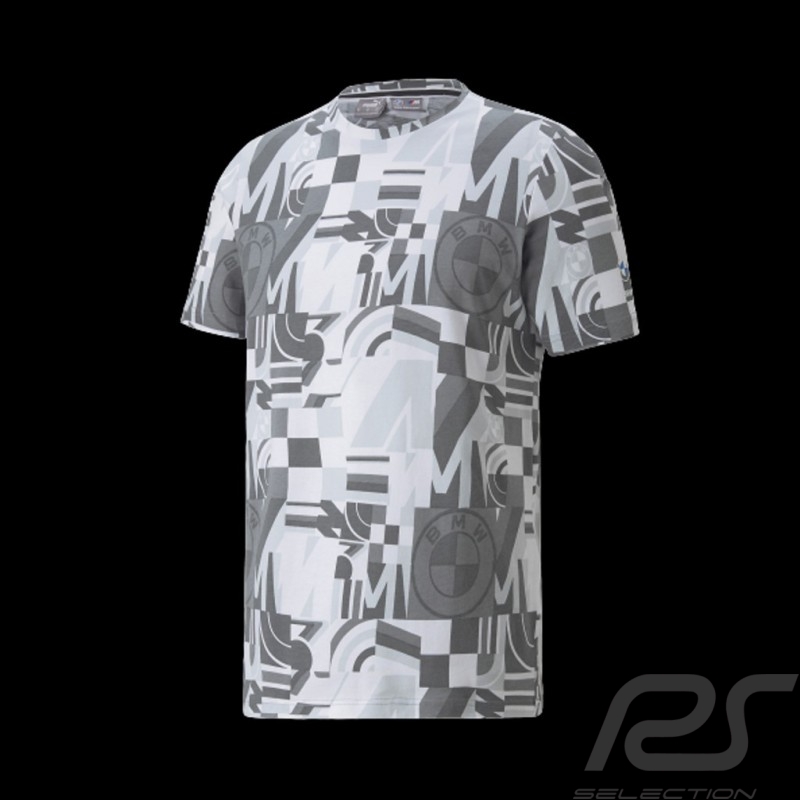 BMW T-shirt Motorsport Puma Grau / Weiß - Herren 533378-02