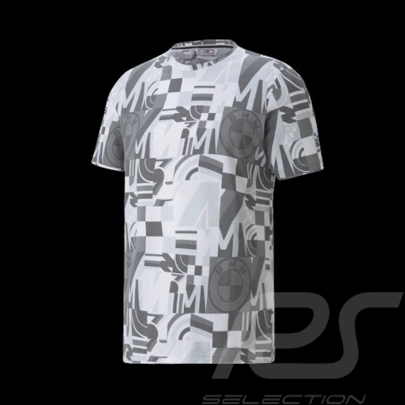 BMW T-shirt Motorsport Puma Grey / White - Men 533378-02