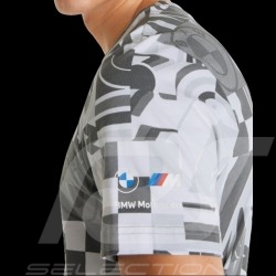 T-shirt BMW Motorsport Puma Gris / Blanc - Homme 533378-02