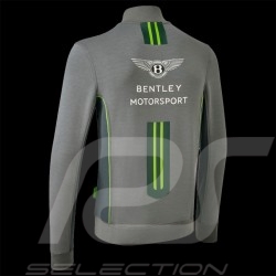 Bentley Motorsport Sweatshirt-Jacke Grau / Weiß - Herren