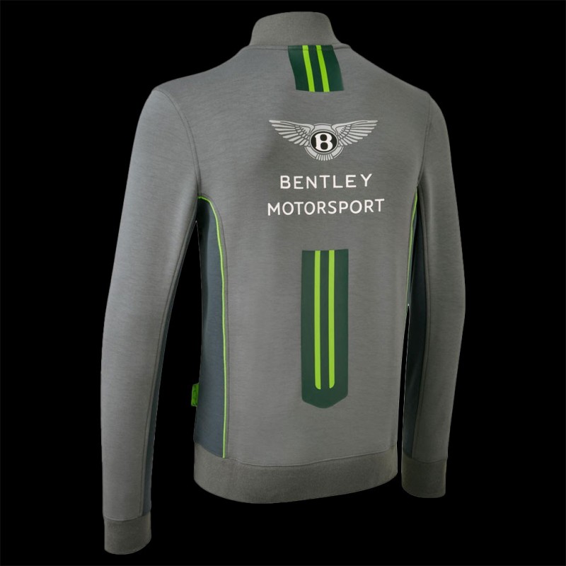 Bentley Motorsport Sweat Jacket Grey / White - man