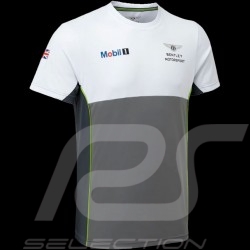 T-Shirt Bentley Motorsport Gris / Blanc - homme