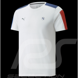 BMW T-shirt Motorsport Puma White / Blue / Red - Men 533367-02
