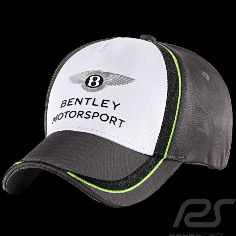 Bentley Motorsport Kappe Weiß / Grau / Zitronengrün B14TC Bentley Motorsport Kappe Weiß / Grau / Zitronengrün B14TC