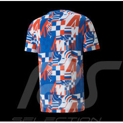 BMW T-shirt Motorsport Puma Graphic Blue / White / Red - Men 533378-04