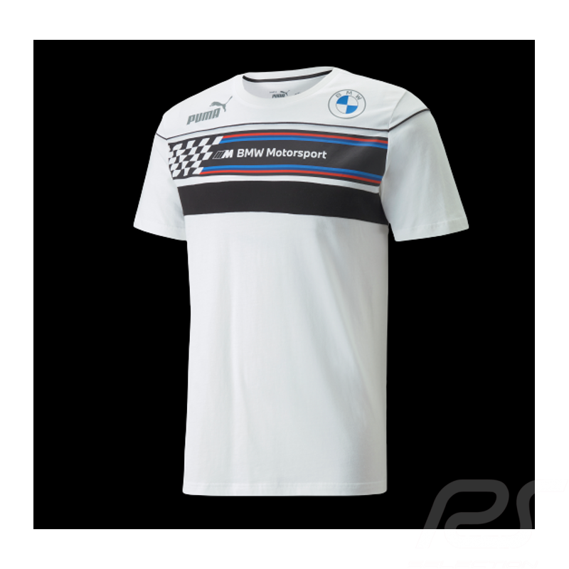 T-shirt BMW Motorsport MMS Puma Blanc - Homme 533327-02