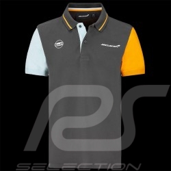Gulf McLaren F1 Polo-Shirt Schwarz - Herren