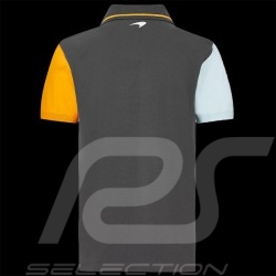 Gulf McLaren F1 black polo shirt - men