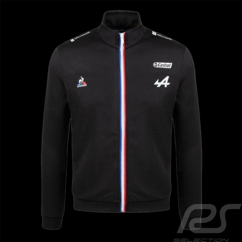 Veste sweatshirt Alpine Le Coq Sportif noir 2110844 - homme