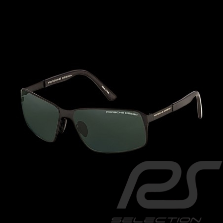 Porsche Sunglasses black frame / green lenses Porsche Design P'8465 WAP0785650JA63