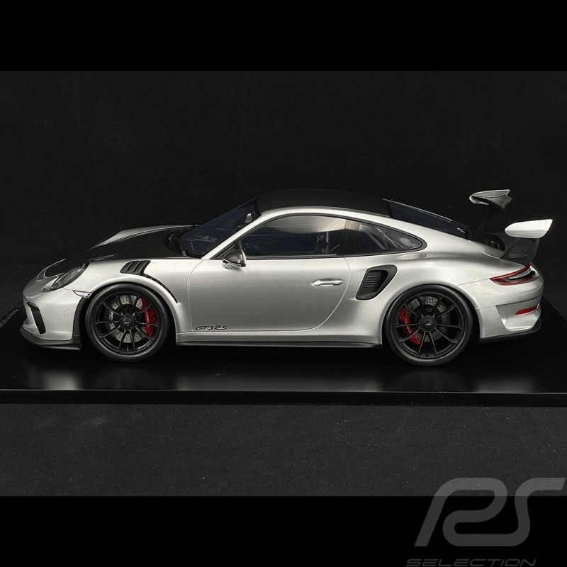 Porsche 911 GT3 RS Type 991 Weissach Package 2018 Argent GT 1/12 Spark 12S024