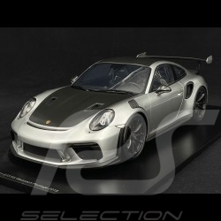 Porsche 911 GT3 RS Type 991 Weissach Package 2018 GT Silver 1/12 Spark 12S024