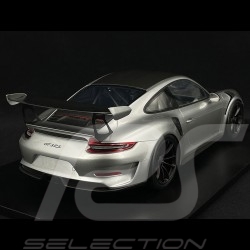 Porsche 911 GT3 RS Type 991 Weissach Package 2018 GT Silver 1/12 Spark 12S024