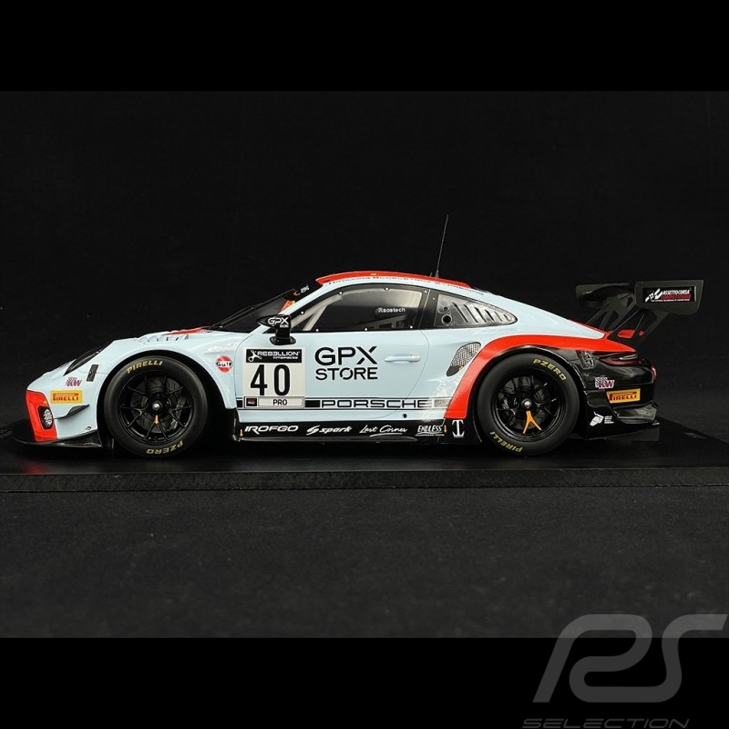 Porsche 911 GT3 R n°40 24h Spa 2020 1/18 Spark 18SB020 Porsche 911 GT3 R n°40 24h Spa 2020 1/18 Spark 18SB020
