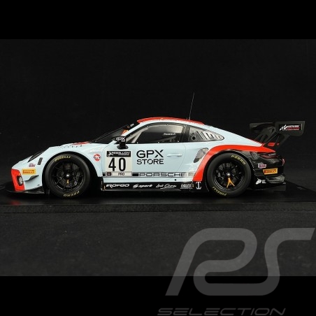 Porsche 911 GT3 R n°40 24h Spa 2020 1/18 Spark 18SB020