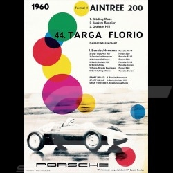 5 Poster-Set Targa Florio 1958-1960-1966-1967-1970