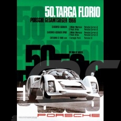 Set of 5 Posters Targa Florio 1958-1960-1966-1967-1970