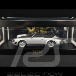 Porsche 911 Carrera 3.2 Cabriolet Jubilé 250.000eme exemplaire 1988 Bleu Diamant 1/18 KK-Scale KKDC180712