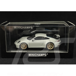 Porsche 911 GT3 Type 992 2020 Chalk Grey 1/43 Minichamps 410069201