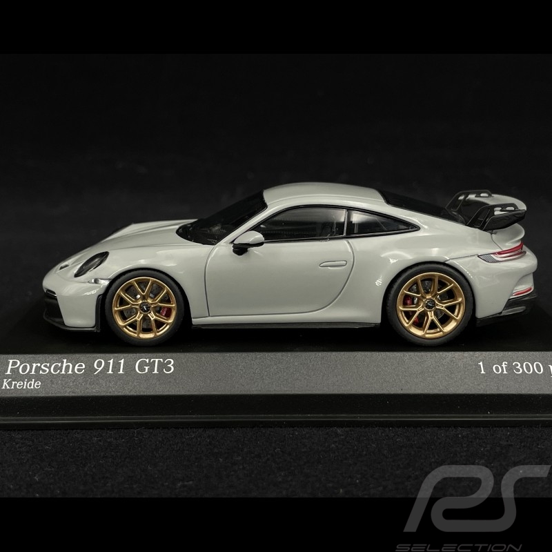 Porsche 911 GT3 Type 992 2020 Gris Crais 1/43 Minichamps 410069201