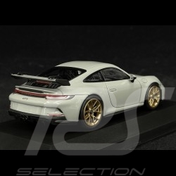 Porsche 911 GT3 Type 992 2020 Chalk Grey 1/43 Minichamps 410069201