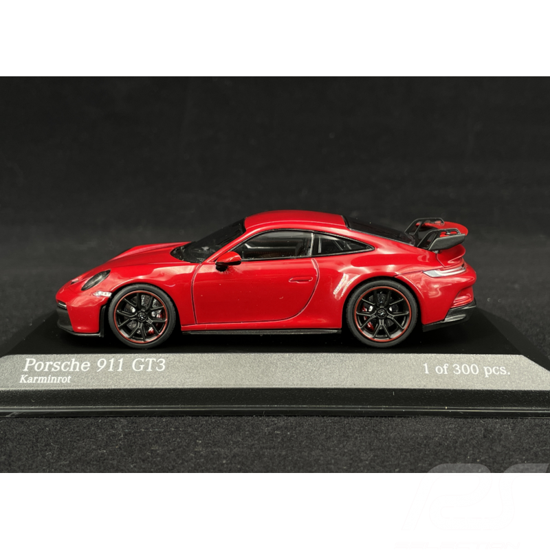 Porsche 911 GT3 Type 992 2020 Karminrot 1/43 Minichamps 410069202
