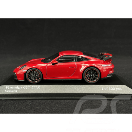 Porsche 911 GT3 Type 992 2020 Rouge Carmin 1/43 Minichamps 410069202
