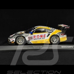 Porsche 911 GT3 R n°998 2nd 24h Spa 2019 Rowe Racing 1/18 Minichamps 155196088