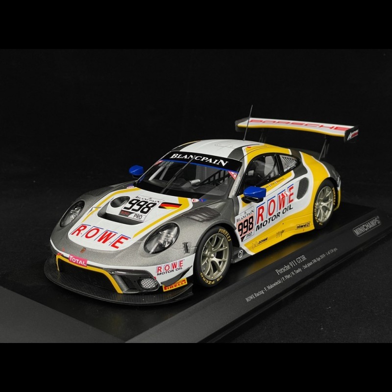 MINICHAMPS hot Porsche 911 991 GT3R Rowe 24h Spa 2019 1:18 155196088