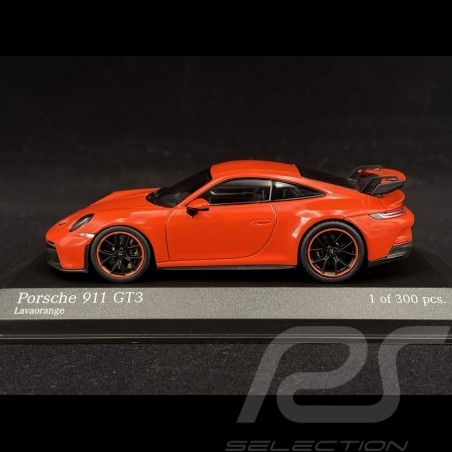 Porsche 911 GT3 Type 992 2020 Orange Fusion 1/43 Minichamps 410069200