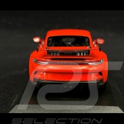 Porsche 911 GT3 Type 992 2020 Orange Fusion 1/43 Minichamps 410069200