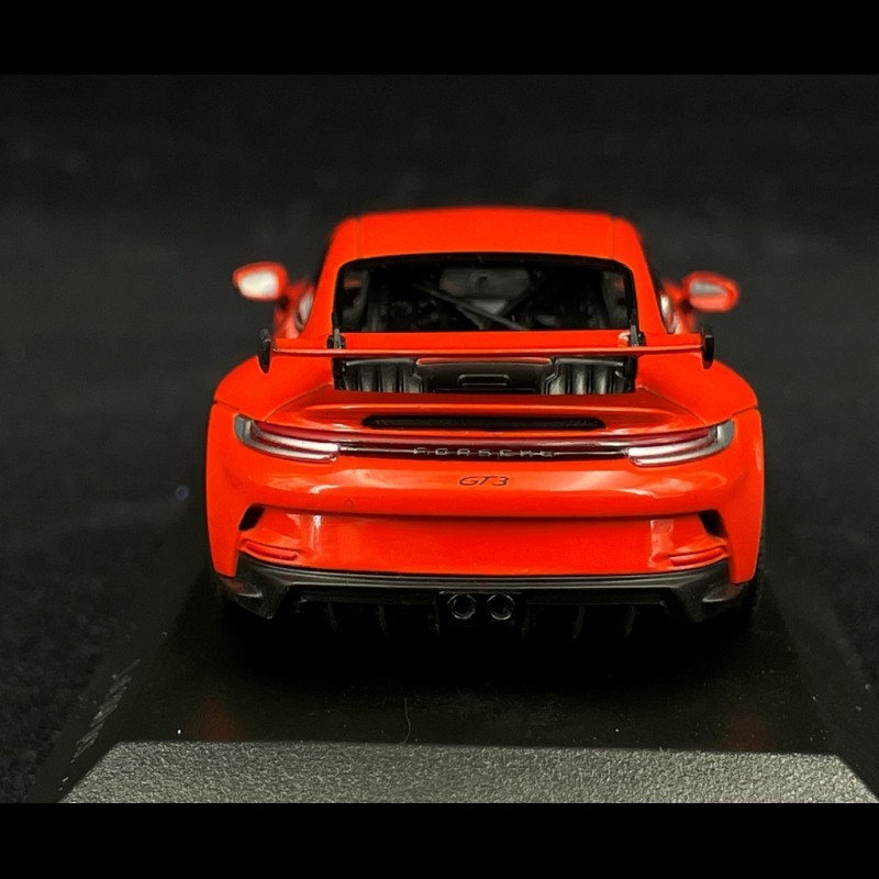 Minichamps Porsche 911 992 GT3 Lava Orange, Scala 1:43, Modellino Pressofuso 410069200