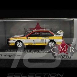 Audi Quattro A2 n°1 Sieger Rallye Monte Carlo 1984 1/43 CMR WRC017