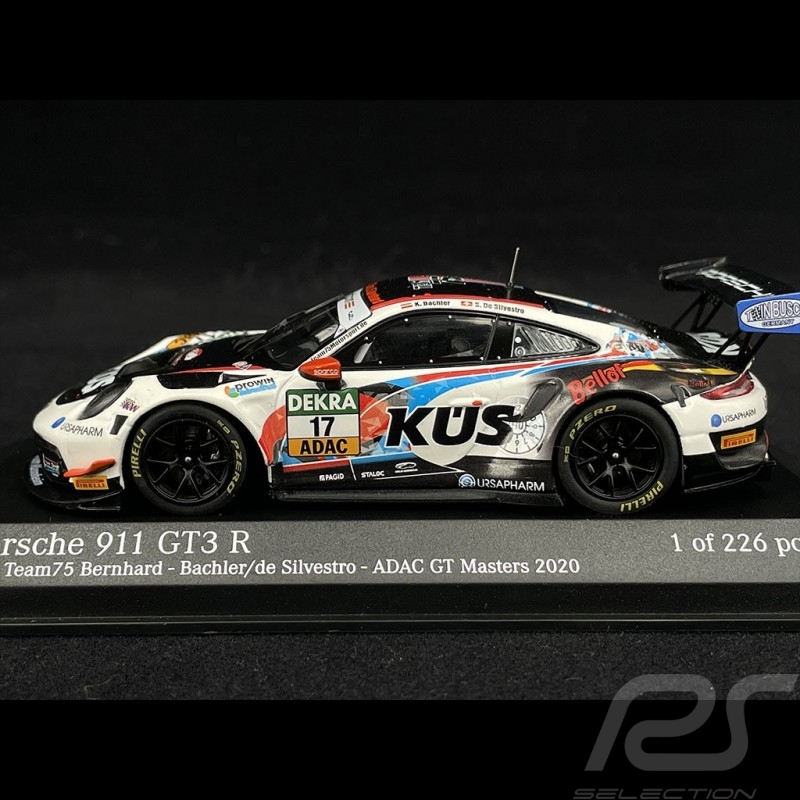 Porsche 911 GT3 R n°17 ADAC GT Masters 2020 Team 75 Bellof Tribute 1/43 Minichamps 413206017
