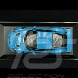 Porsche 911 GT3 RS Type 991 2018 Miami Blue 1/43 Minichamps 413067047
