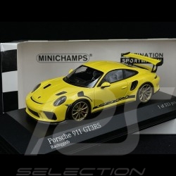 Porsche 911 GT3 RS Type 991 2018 Jaune Racing 1/43 Minichamps 413067049