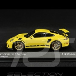 Porsche 911 GT3 RS Type 991 2018 Jaune Racing 1/43 Minichamps 413067049