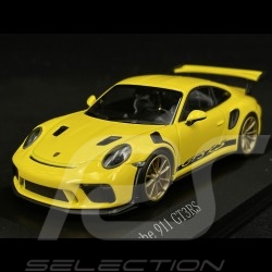 Porsche 911 GT3 RS Type 991 2018 Jaune Racing 1/43 Minichamps 413067049